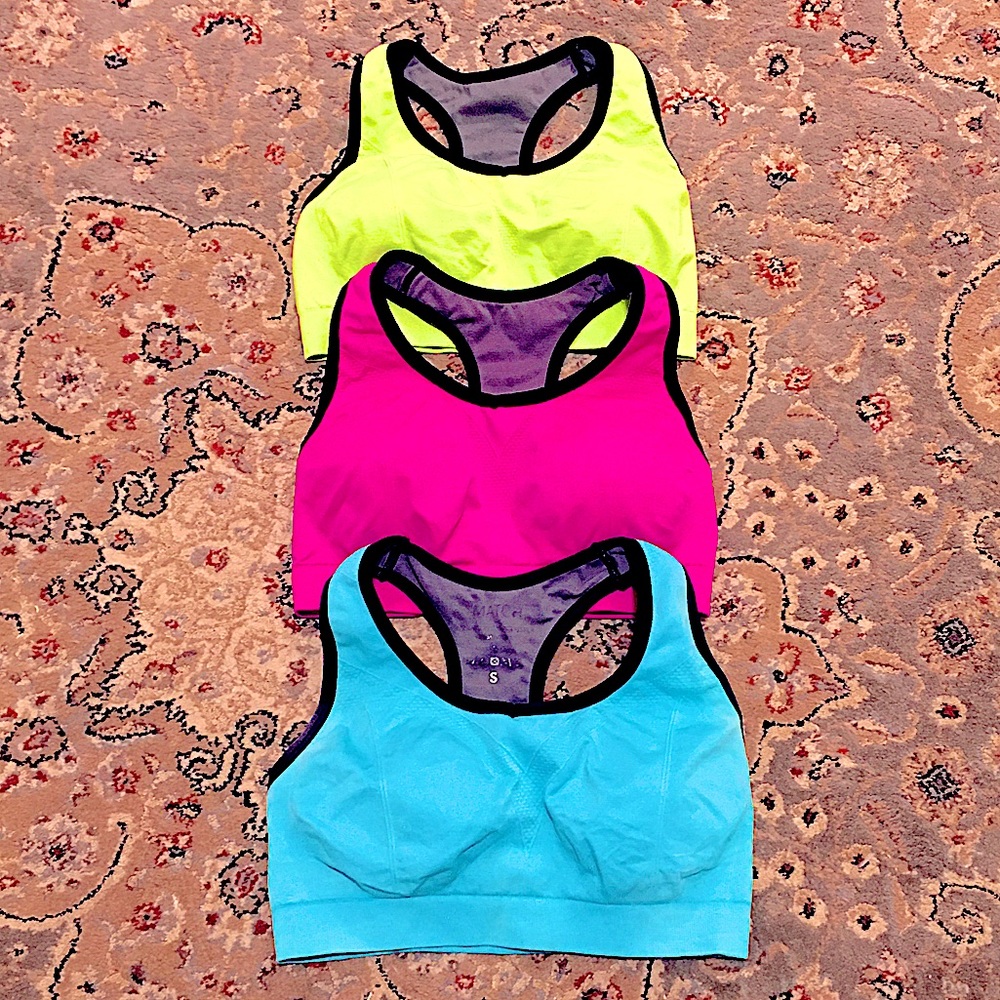 Match Wire free Padded Racerback Sports Bras